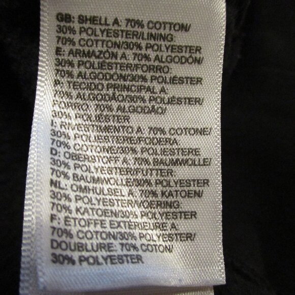 North Face Woman Medium Black Red White Blue Warm Long Sleeve Pullover Hoodie - Picture 6 of 6